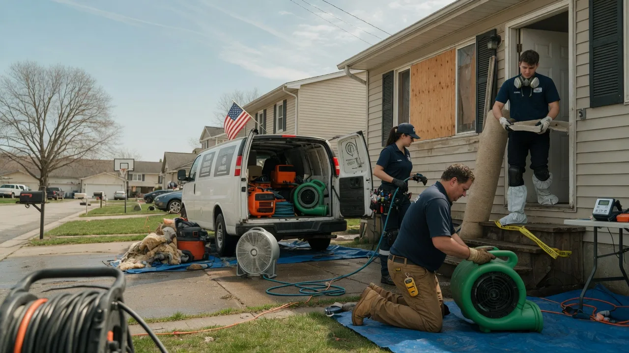 Water Damage Restoration in Bell, CA near me